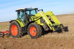 ПОДЕЛИТЬСЯ ОПЫТОМ: трактор-погрузчик CLAAS ARION 460 - на удивление комфортно - ЧАСТЬ 1